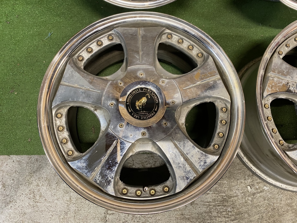 LODIO DRIVE PURE SPIRITS ロデオ ドライブ SUPER STAR 17インチ 8J + 