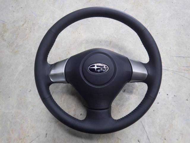 ステアリング 社外 レザー メーカー不明 ハンドル ホイール -メーカー
