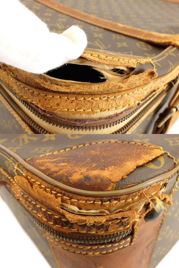極美品 LOUIS VUITTON ルイヴィトン トランク 70 LOUIS モノグラム