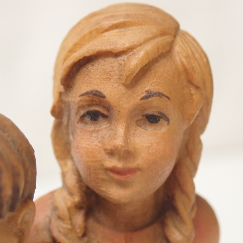 Anri アンリ 木彫り人形 全高約12 5cm 子供 ヴィンテージ 西洋彫刻 置物 イタリア 西洋彫刻 売買されたオークション情報 Yahooの商品情報をアーカイブ公開 オークファン Aucfan Com