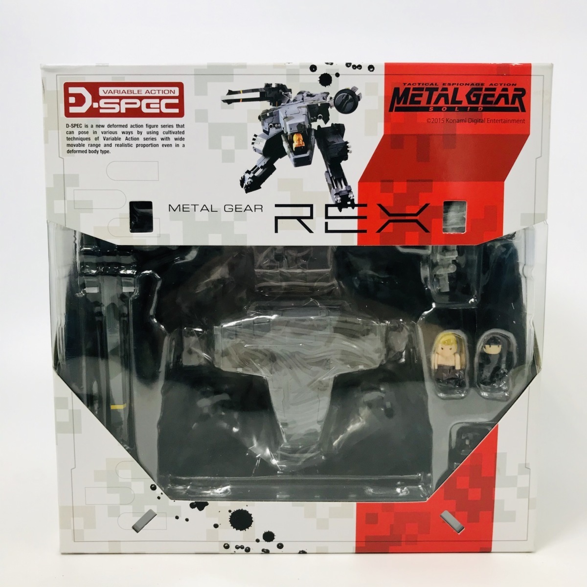 新品未開封 メガハウス ヴァリアブルアクション D-SPEC メタルギア ソリッド メタルギアREX