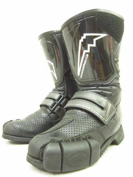 クシタニ GPW-1 レーシングブーツ パンチングレザー 黒 25,5cm 