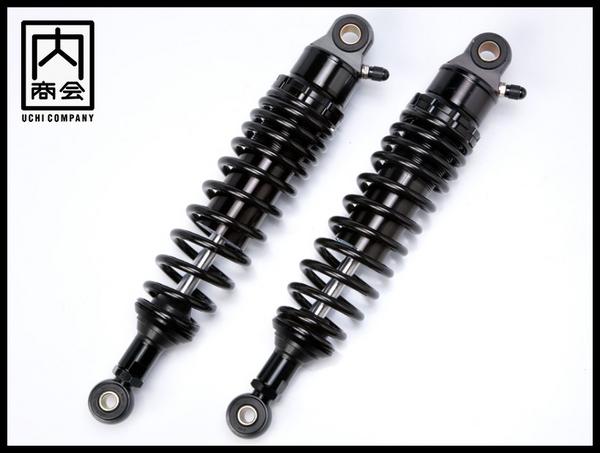 【新品】GB250クラブマン ガス封入式オールブラックリアショック_1