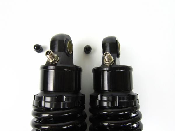 【新品】GB250クラブマン ガス封入式オールブラックリアショック_2