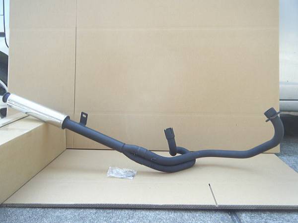 VT250 FE 2型/VT250Z用 ゼス管 '80（エイティーズ）アルミ (マフラー