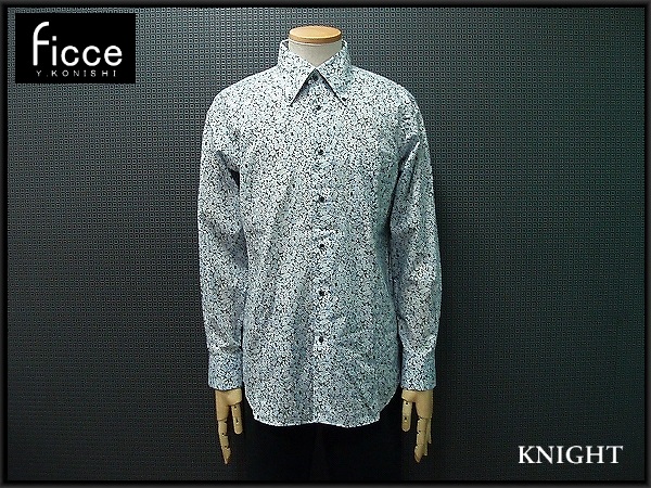 即決！ficce 花柄シャツ●新品/ヨシユキコニシ/フィッチェ