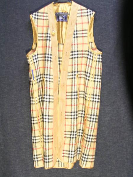 G457バーバリーウールライナーボタン取り付けタイプ超美品