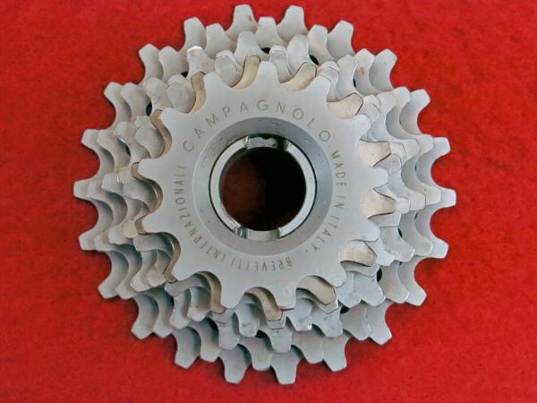 栗)カンパCampagnoloアルミ7SスプロケットnarrowBSC中古8809