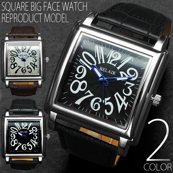 1円 腕時計 Bel Air本物 メンズ スクエア 高級ブランド 3針 時 分 秒 売買されたオークション情報 Yahooの商品情報をアーカイブ公開 オークファン Aucfan Com