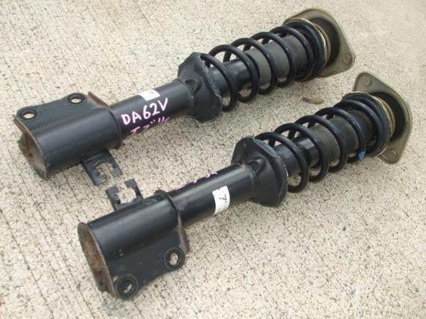DA62V エブリィ 純正左右フロントストラット サス ショック 流用