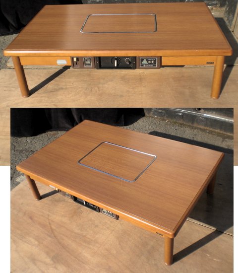 №862 鍋物テーブルクッキングテーブル鍋座敷テーブル在庫有中古
