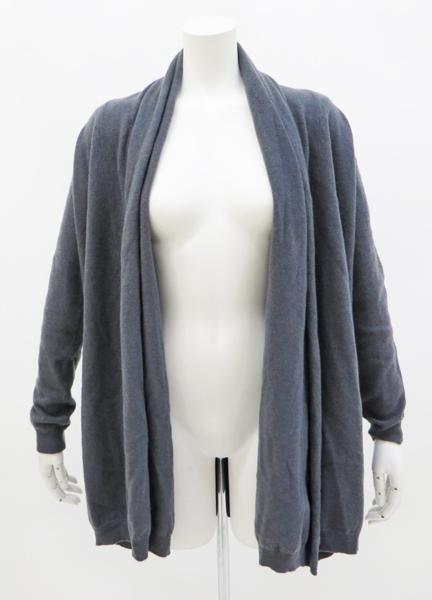 ◇【ロベルトコリーナ】カシミヤ混 カーディガン グレー
