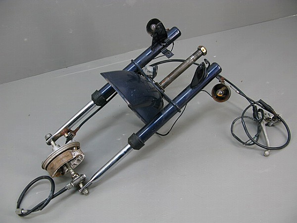 ★モンキー (Z50) 純正フロントフォーク 紺色 N2510