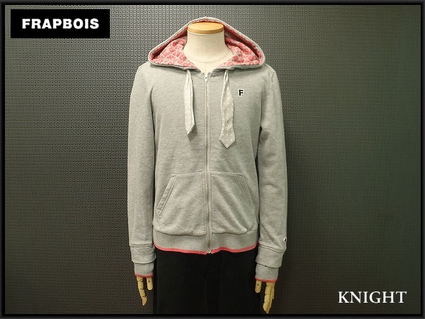 FRAPBPOIS×チャンピオン ジップスウェットパーカー●フラボア