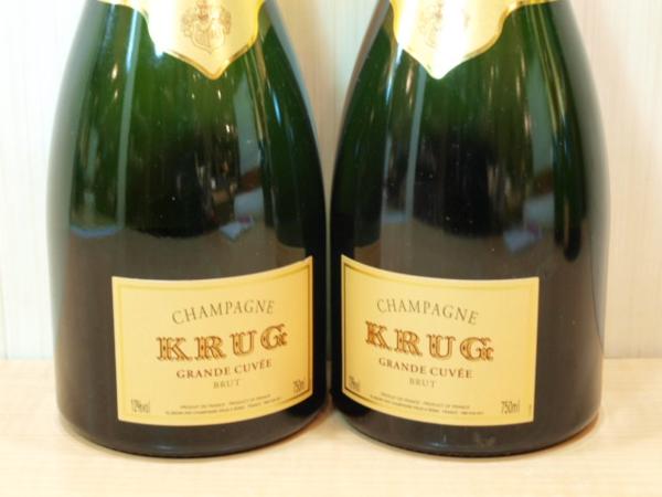 ◇KRUG クリュッグ白2本セット◇未開栓KKA13875/13876