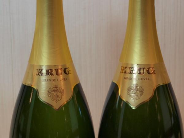 ◇KRUG クリュッグ白2本セット◇未開栓KKA13875/13876