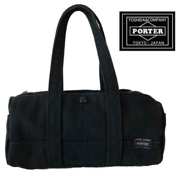 PORTER ポーター スモーキー ドラム ミニボストン ブラック 【公式通販】
