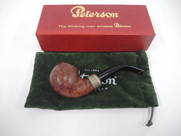 1617/●パイプ ピーターソン キルデア03 杢 煙管 喫煙道具