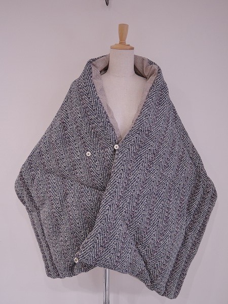 45アールピーエム R45RPM *ダウン入りショール0 *羽織り0115