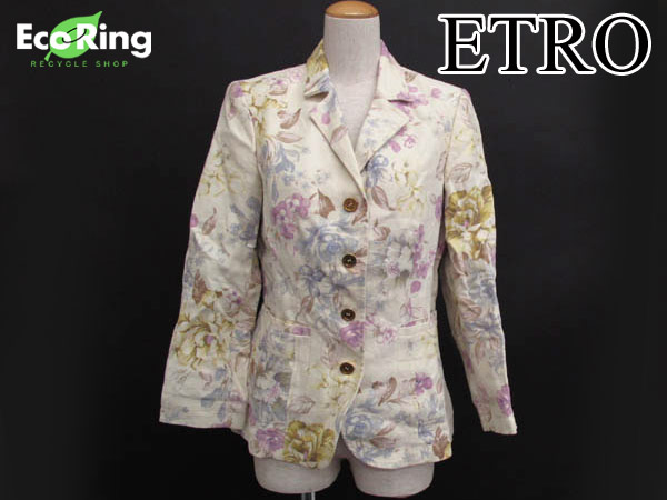 エトロ ETRO テーラードジャケット 年末大セールETRO テーラード
