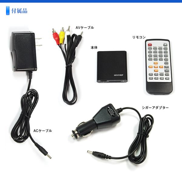 車載用HDMIマルチメディアプレーヤー フルHD動画対応。
