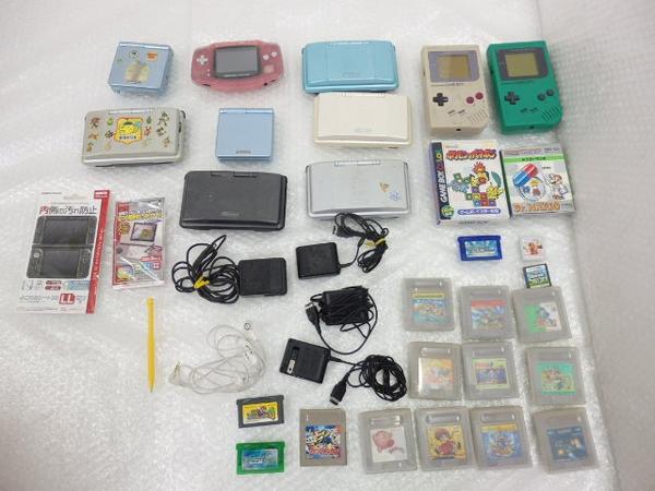 処分 ニンテンドーDS，ゲームボーイ，アドバンス 本体 他[梱0.1]