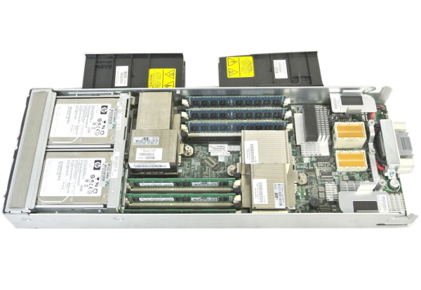 hp ProLiant BL460c G6 XeonL5520-2.26GHz*2/12GB/72GB*2/RAID