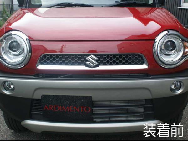 ARDIMENTO◆ハスラー メッキルーバーカバー◆ステンレス製
