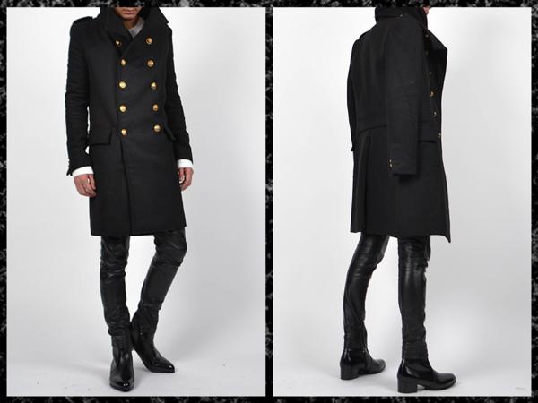 Balmain型黒ナポレオンロングコートm メンズ G Dragon同型着 男性用 売買されたオークション情報 Yahooの商品情報をアーカイブ公開 オークファン Aucfan Com