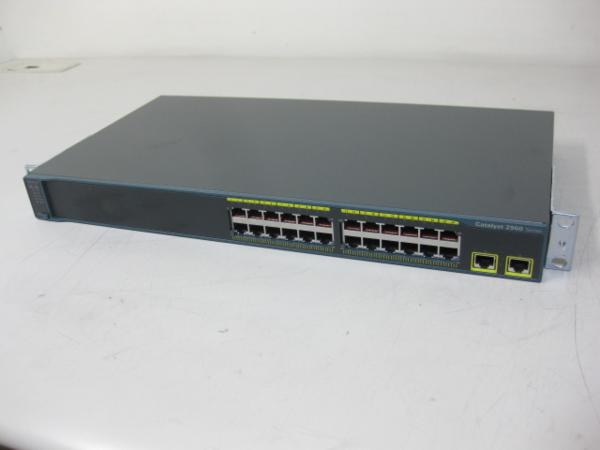 R★CISCO★Catalyst2960[WS-C2960-24TT-L]★初期化済★A01650