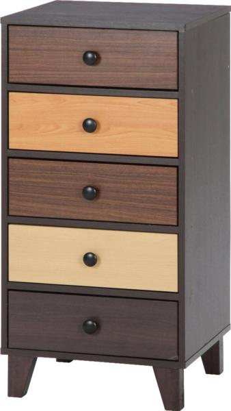 送料無料/脚付き収納チェスト 幅45cm ウッドデコレーション/新品