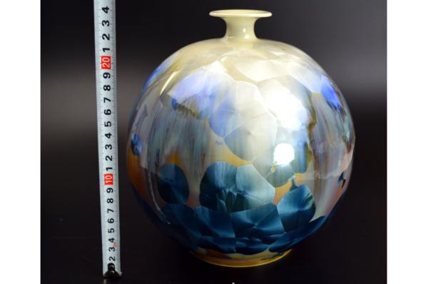 武蔵野雑貨店○青松窯 花瓶 壺○(骨董陶磁器一般)｜売買された 