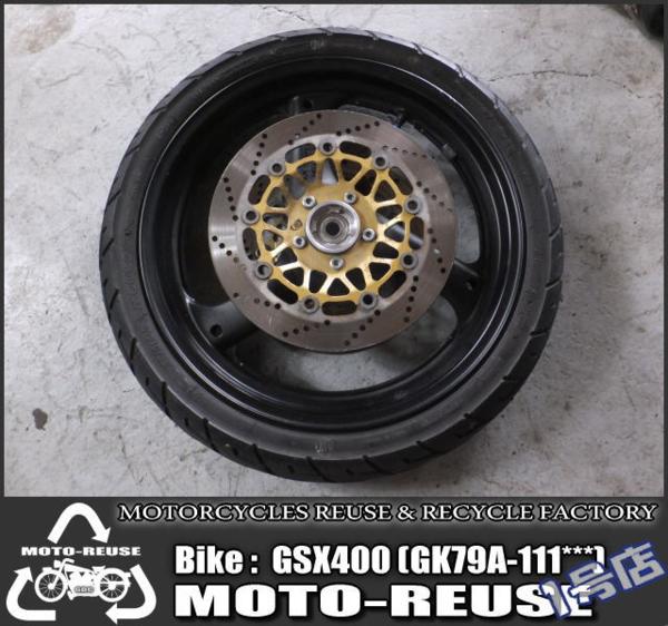 □GSX400 インパルス TYPE S純正フロントホイール□M65232