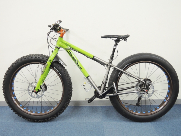 中古 SALSA MUKLUK Ti ファットバイク カスタム 楽直 N1285105(ビーチ 