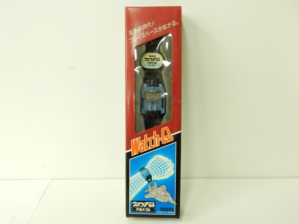 未使用 ウォッチ ロボ QF-15 イーグル 青 タカラ 当時物S1305634