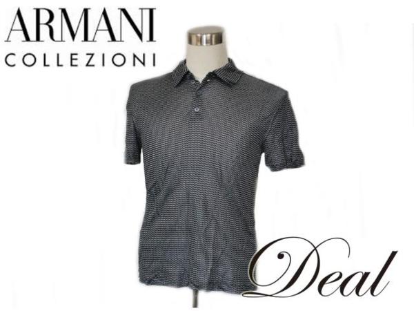 アルマーニ/コレツォーニ/メッシュ/ポロシャツ/メンズ/半袖