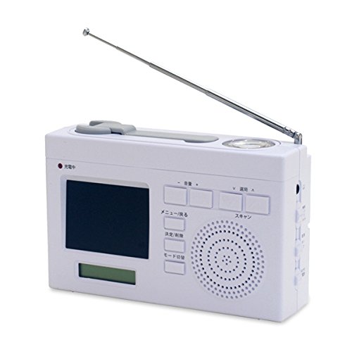 限定1台★ヤザワ 2.7インチ ワンセグ テレビ TV02WH/新品保証付