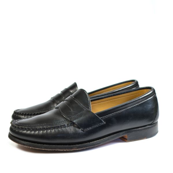 SEBAGO セバゴ ペニーローファー 黒 USA製 革靴 26.5cm 中古H570
