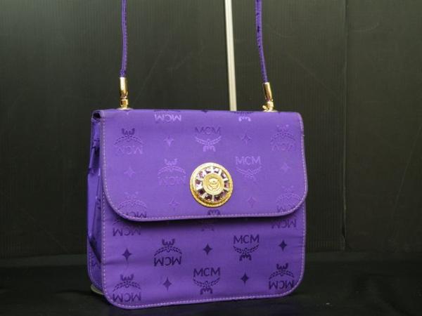 K【15E355】MCM エムシーエム ロゴ ナイロン ショルダーバッグ K【15E355】MCM エムシーエム ロゴ ナイロン ショルダーバッグ