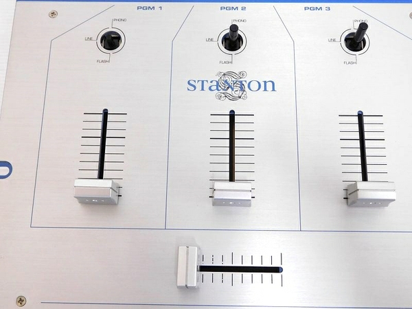 中古 Stanton SMX 501 DJ 3ch スクラッチ ミキサー 青 T1335770(DJ