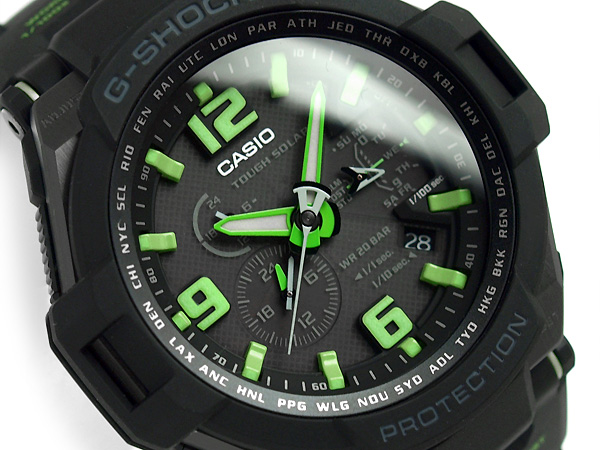 逆輸入G-SHOCKカシオ スカイコックピットGRAVITY DEFIERソーラ-