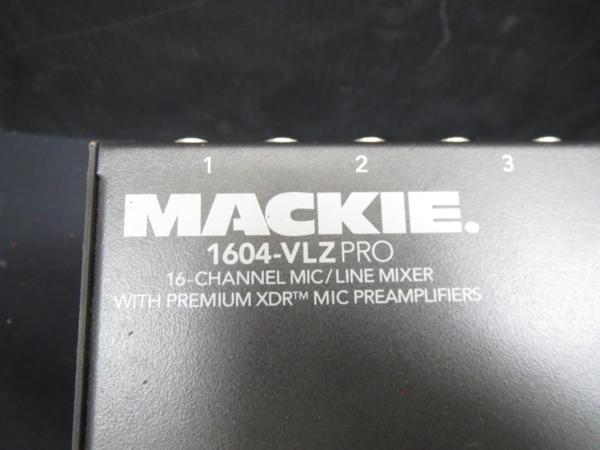 電清c758マッキー 16chコンパクトアナログミキサー 1604-VLZ Pro