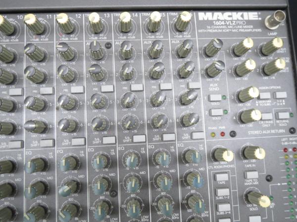 電清c758マッキー 16chコンパクトアナログミキサー 1604-VLZ Pro