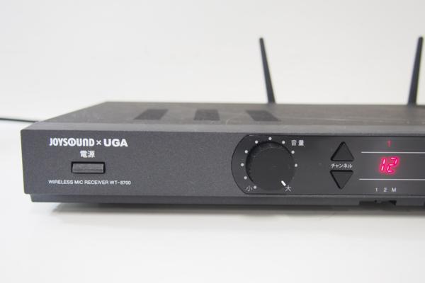JOYSOUND×UGA ワイヤレスマイクセット WT-8700/WM-870◇3568D-4