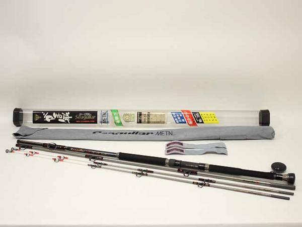 がまかつ がま船 シーグラー メタル 100号 3.3M 並継船竿 超美