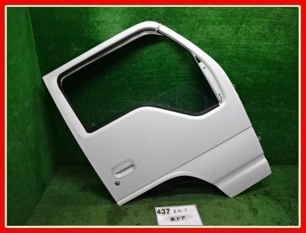 【送料無料】NHR69EAエルフ 純正右フロントドアASSY 白/729