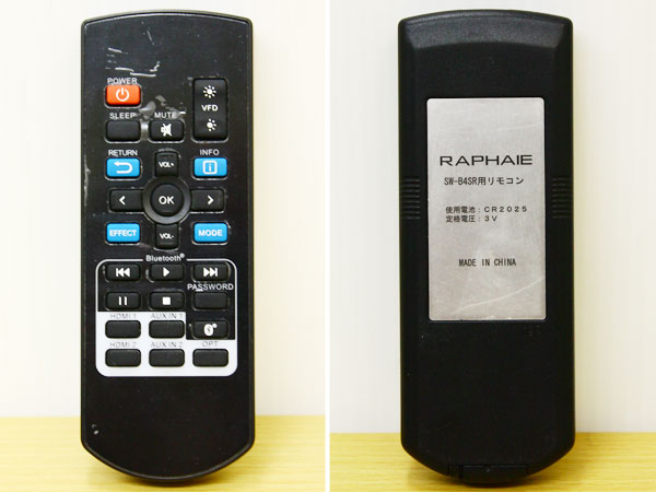 ☆RAPHAIE サラウンドバースピーカーSW-B4SR Bluetooth 付属品有(一般