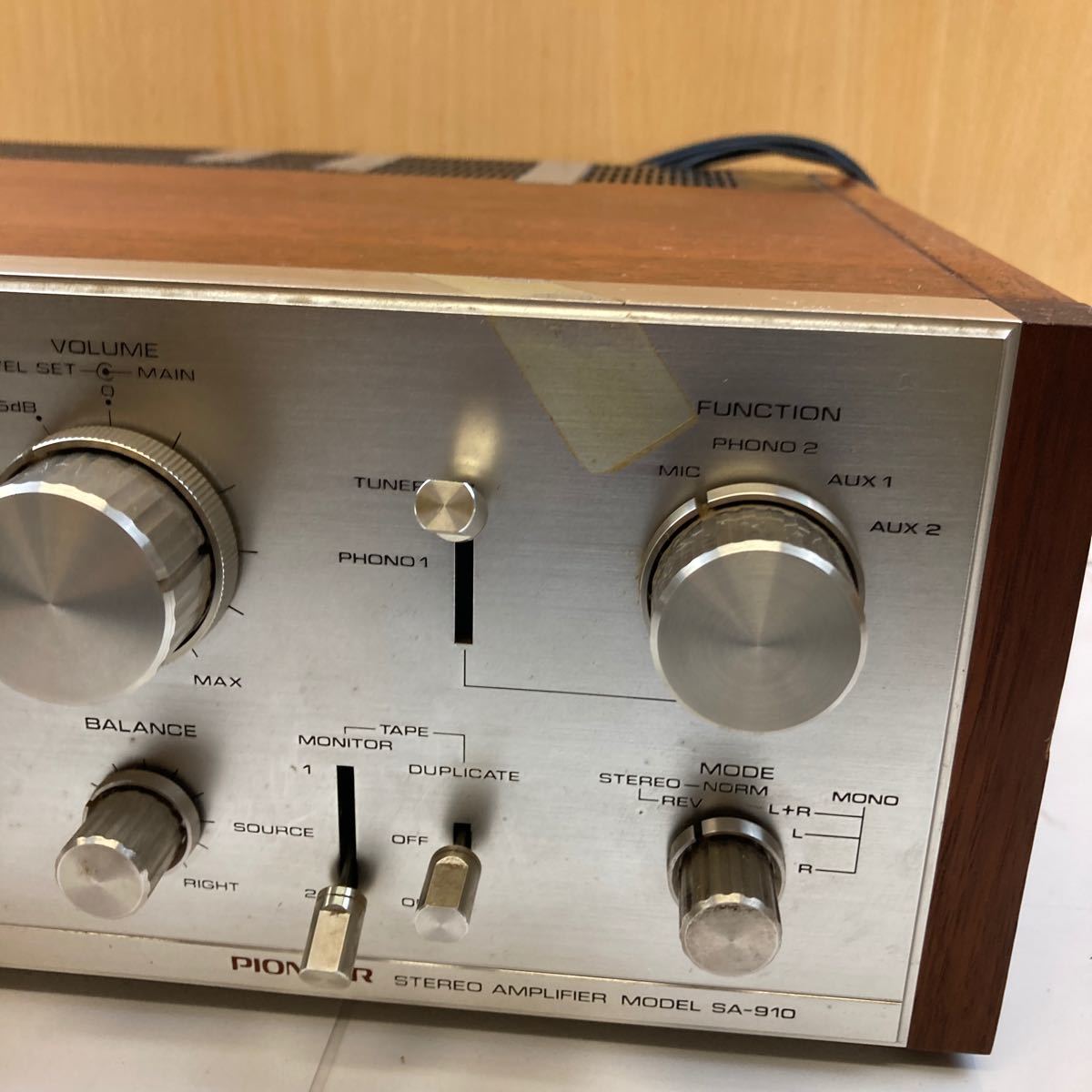 送料無料，豊富な 【240】Pioneer パイオニア SA-910 プリメインアンプ