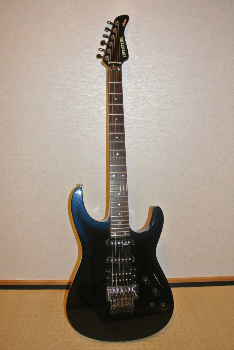 楽器、器材 FERNANDES FR-55S サスティナー搭載 エレキギター アーム付