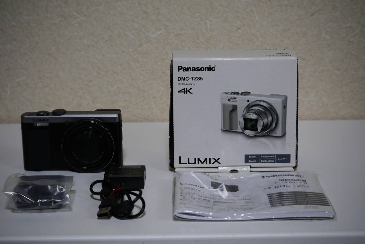 美品】Panasonic LUMIX DMC-TZ85-S【元箱付き】 【公式通販】